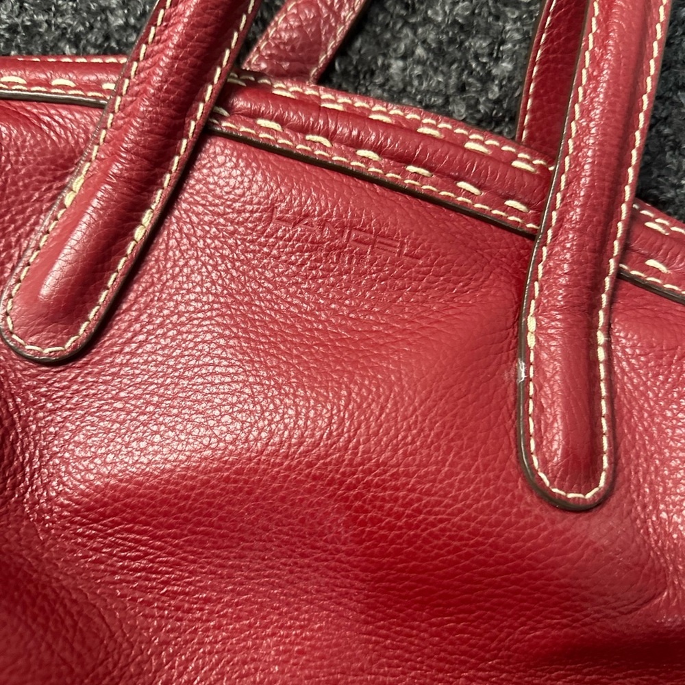 Leather Lancel bag